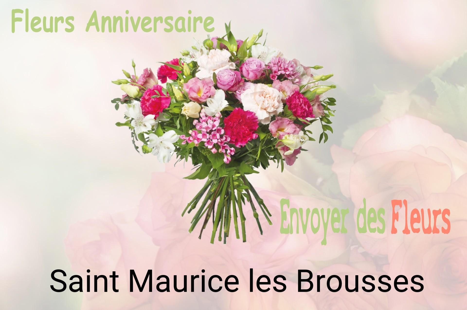 Bouquet de fleurs d’anniversaire livré à Saint-Maurice-les-Brousses