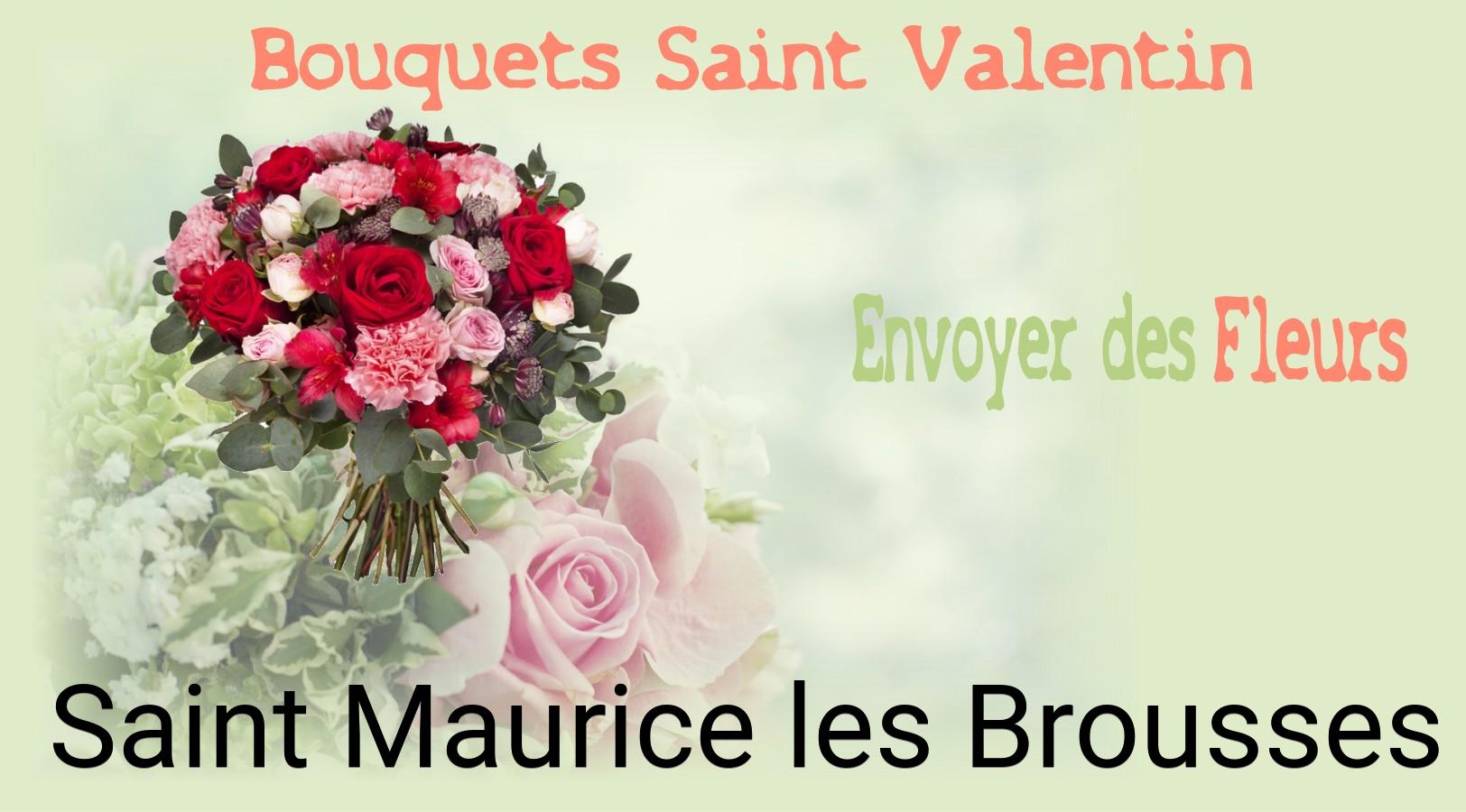 Roses de Saint-Valentin livrées à Saint-Maurice-les-Brousses